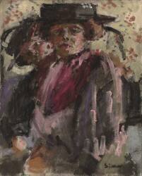 The Flower Girl (Walter Richard Sickert) - Muzeo.com