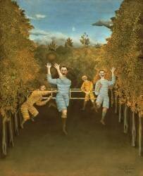 The Football Players (Henri Rousseau) - Muzeo.com