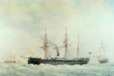 The French Battleship (François Geoffroi Roux) - Muzeo.com