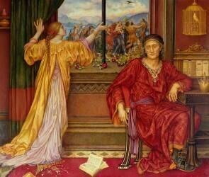 The Gilded Cage (Evelyn de Morgan) - Muzeo.com