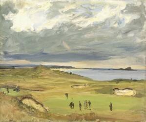 The Golf Links (John Lavery) - Muzeo.com
