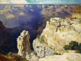 The Grand Canyon (Edward Henry Potthast) - Muzeo.com