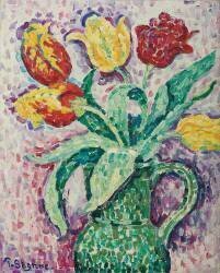 The Green Vase (Paul Signac) - Muzeo.com