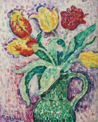 The Green Vase (Paul Signac) - Muzeo.com