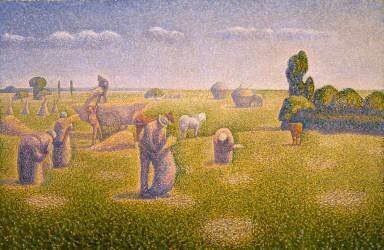 The Harvesters (Charles Angrand) - Muzeo.com