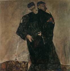 The Hermits (Egon Schiele) - Muzeo.com