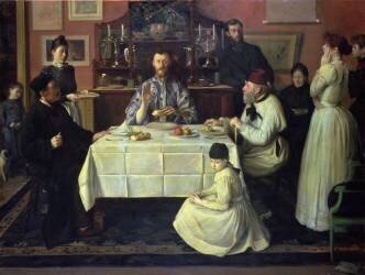 The Host (Jacques-Emile Blanche) - Muzeo.com