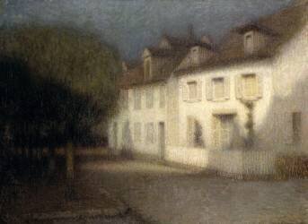 The House (Henri Le Sidaner) - Muzeo.com