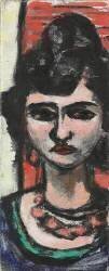 The Italian Woman (Max Beckmann) - Muzeo.com