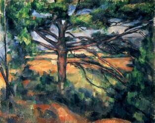 The Large Pine (Paul Cézanne) - Muzeo.com
