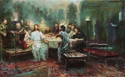 The Last Supper (Ilya Répine) - Muzeo.com