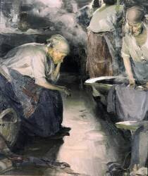The Laundresses (Abram Efimovich Arkhipov) - Muzeo.com