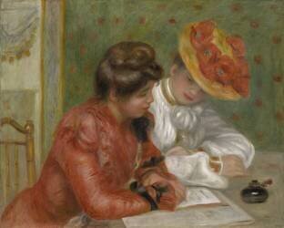 The Letter (Auguste Renoir) - Muzeo.com