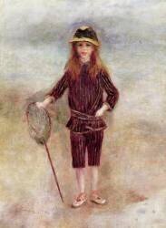 The Little Fisherwoman (Auguste Renoir) - Muzeo.com