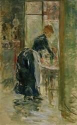 The little handmaiden (Berthe Morisot) - Muzeo.com