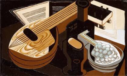 The Mandolin (Juan Gris) - Muzeo.com