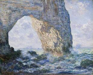 The Manneporte (Claude Monet) - Muzeo.com