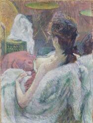 The Model resting (Henri de Toulouse-Lautrec) - Muzeo.com