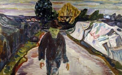 The Murderer (Edvard Munch) - Muzeo.com