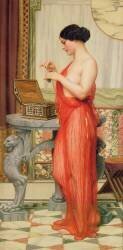 The New Perfume (John William Godward) - Muzeo.com