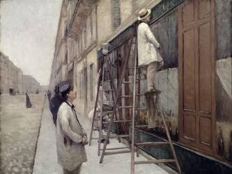 The Painters (Gustave Caillebotte) - Muzeo.com