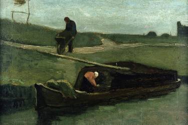 The Peat Boat (Vincent van Gogh) - Muzeo.com