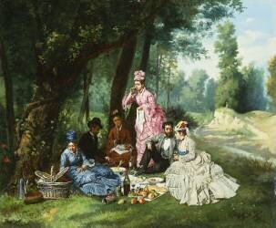 The Picnic (Antonio Garcia Mencía) - Muzeo.com
