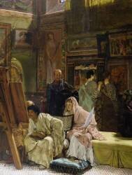 The Picture Gallery (Lawrence Alma-Tadema) - Muzeo.com