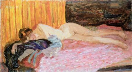 The Pink Sofa (Pierre Bonnard) - Muzeo.com