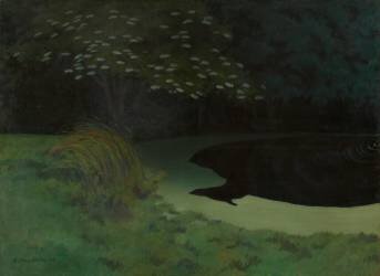 The Pond (Félix Vallotton) - Muzeo.com