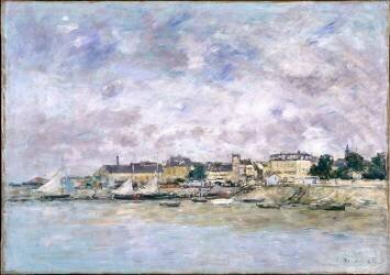 The Port (Eugène Boudin) - Muzeo.com
