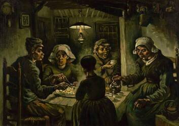 The Potato Eaters (Vincent van Gogh) - Muzeo.com