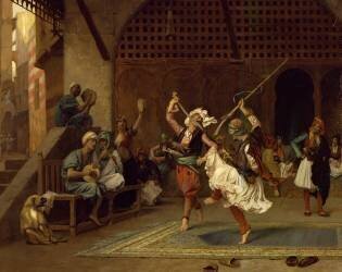 The Pyrrhic Dance (Jean-Léon Gérôme) - Muzeo.com