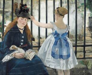 The Railway (Edouard Manet) - Muzeo.com