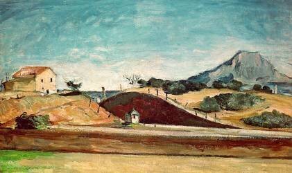 The Railway Cutting (Paul Cézanne) - Muzeo.com
