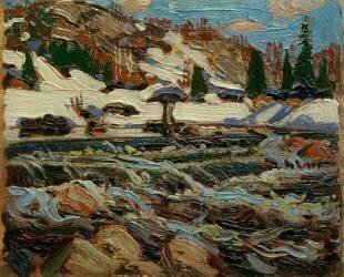 The Rapids (Tom Thomson) - Muzeo.com
