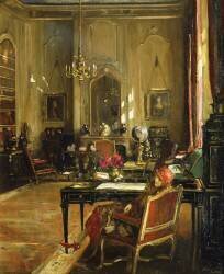 The Red Hat (John Lavery) - Muzeo.com