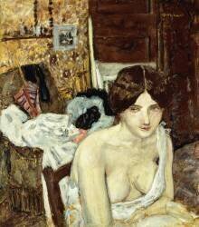 The Resting Model (Pierre Bonnard) - Muzeo.com