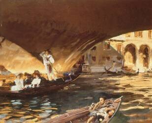 The Rialto, Venice (John Singer Sargent) - Muzeo.com