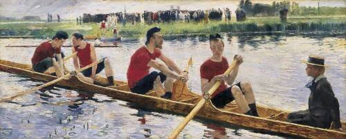 The rowers (William van Strydonck) - Muzeo.com