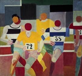 The Runners (Robert Delaunay) - Muzeo.com