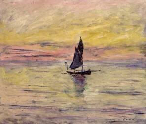 The Sailing Boat (Claude Monet) - Muzeo.com