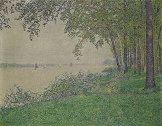 The Sailing Boats (Theo van Rysselberghe) - Muzeo.com