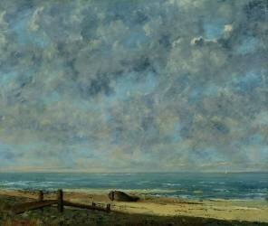 The Sea (Gustave Courbet) - Muzeo.com