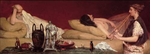 The Siesta (Lawrence Alma-Tadema) - Muzeo.com