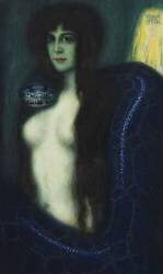 The Sin (Franz von Stuck) - Muzeo.com