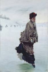 The Skater (Giuseppe de Nittis) - Muzeo.com