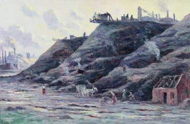 The Slag Heap (Maximilien Luce) - Muzeo.com