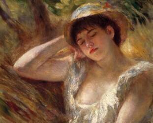 The Sleeper (Auguste Renoir) - Muzeo.com