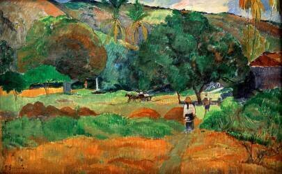 The Small Valley (Paul Gauguin) - Muzeo.com